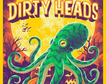 Dirty Heads Poster - Pinellas Park, FL - 10-26-25 (REGULAR VERSION)
