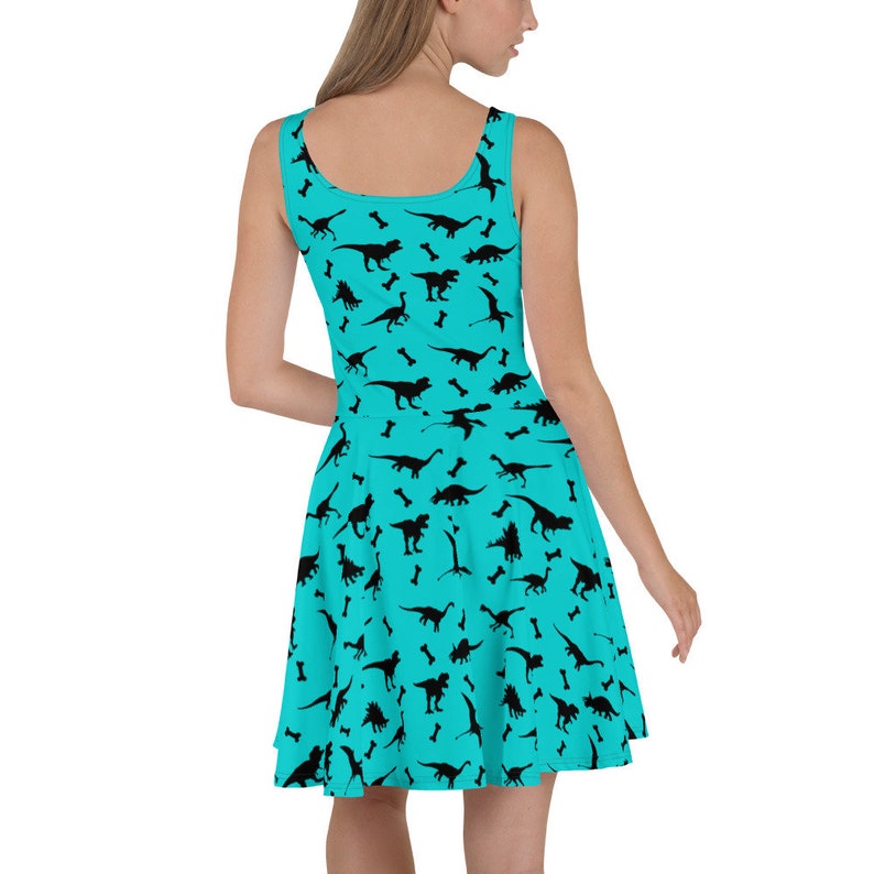 Dinosaur Dress for Women Dino Lover Dinosaur Print Science - Etsy