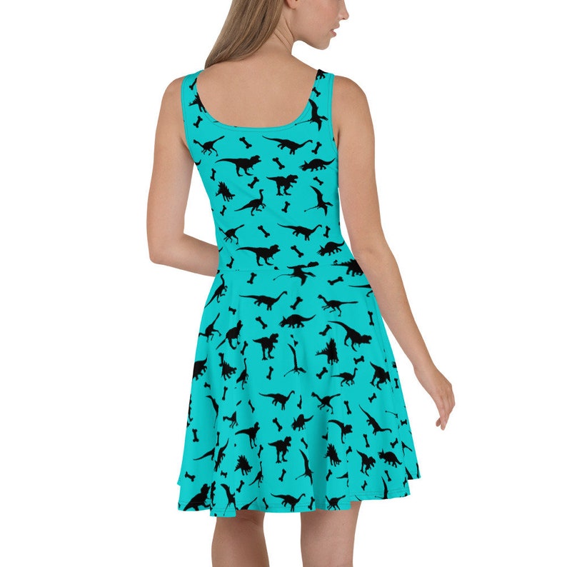 Dinosaur Dress for Women Dino Lover Dinosaur Print Science Etsy