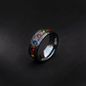 To Infinity and Beyond- The Stone Ring - Gents Avengers, comic_book_ring,  custom, – Geek Jewelry