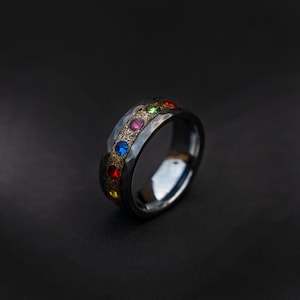 To Infinity and Beyond- The Stone Ring - Gents Avengers, comic_book_ring,  custom, – Geek Jewelry