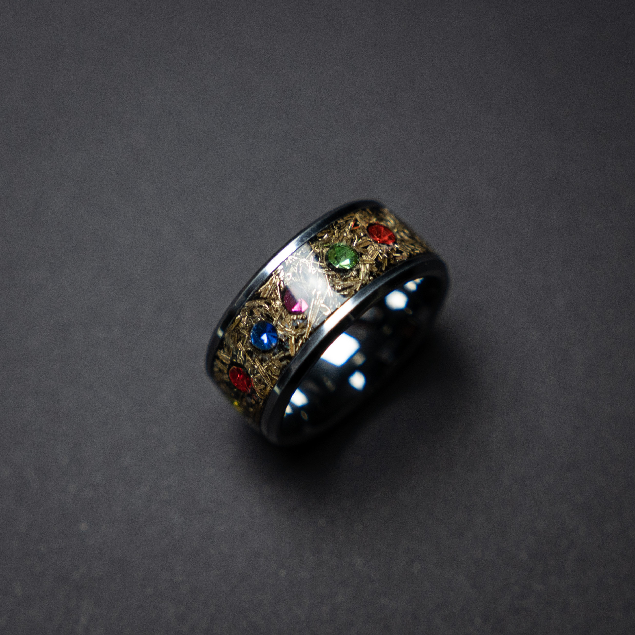 Infinity stone shop wedding ring