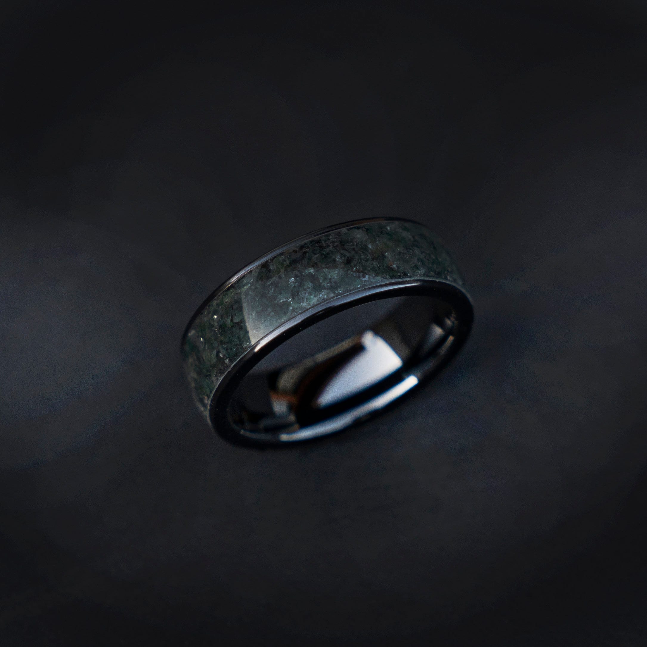 moss agate ring, moss agate engagement ring, moss agate jewelry, moss ...