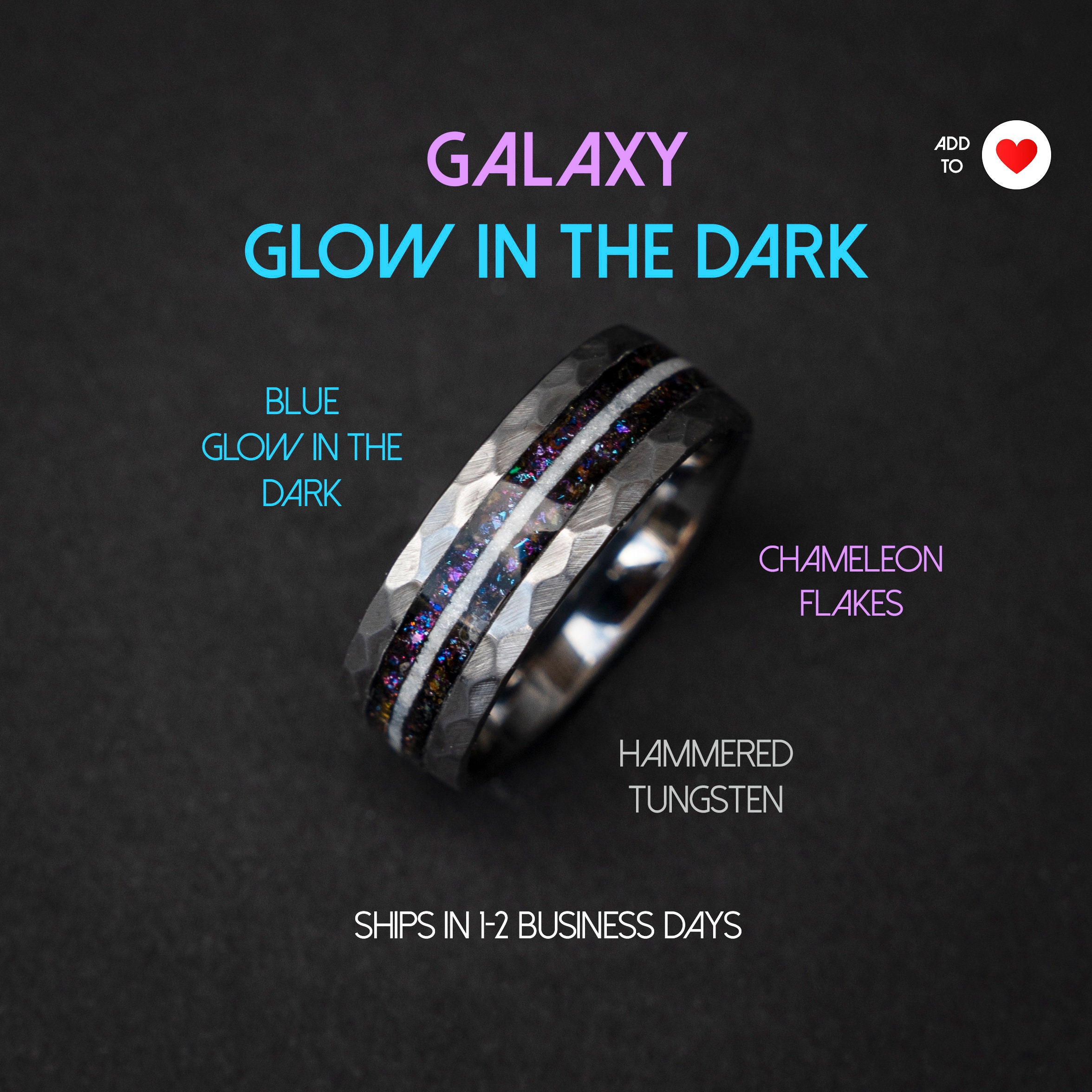 MEENAZ Glow in the Dark Love Ring For boys men boyfriend gents heart beat  lord of rings Metal, Alloy, Steel, Tungsten, Stainless Steel, Enamel,  Silver Titanium, Platinum, Gold, Silver Plated Ring Price