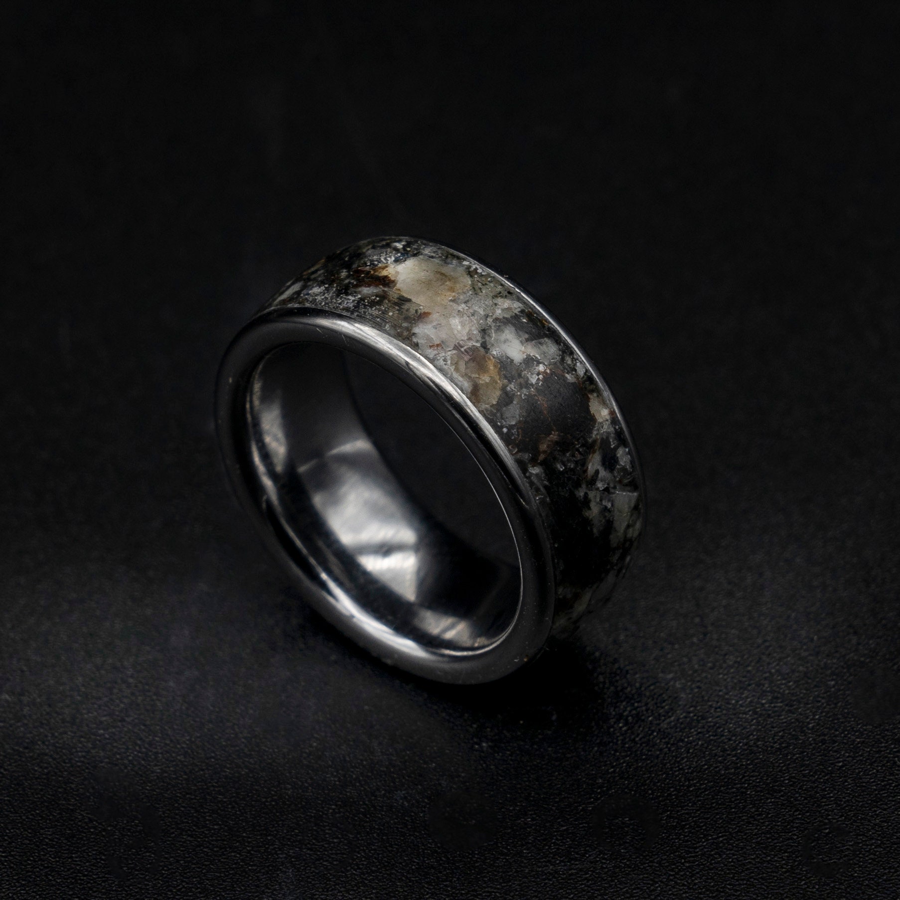 preseli bluestone ring, earth stone ring, Healing crystal ring, healing ...