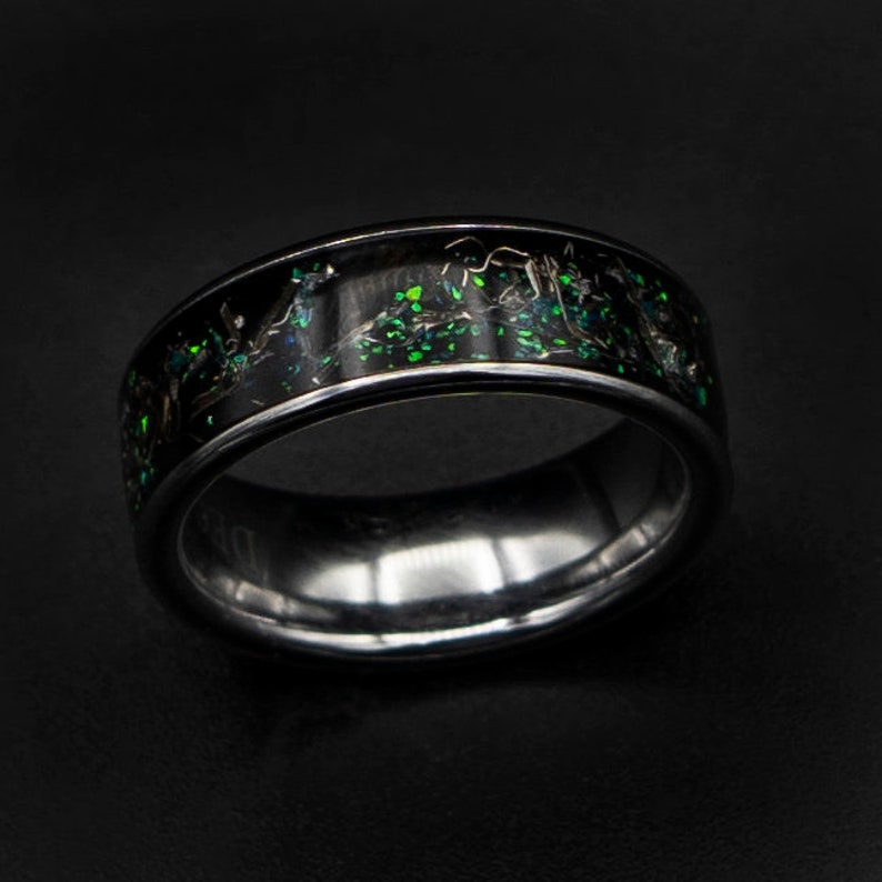 Dinosaur Bone Ring Mens Dinosaur Bone Wedding Band Etsy