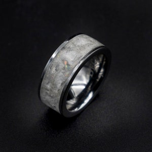 herkimer diamond ring, ring men, herkimer diamond engagement ring, jewelry, healing crystal, Raw stone ring, april birthstone ring, rough.