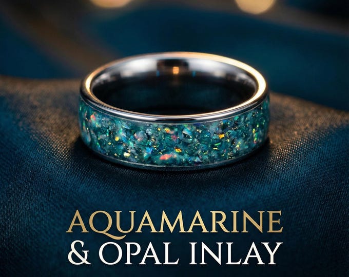 aquamarine engagement ring, Aquamarine ring men, Ringband, Healing crystals, Raw crystal, Healing crystal jewelry, healing jewelry.