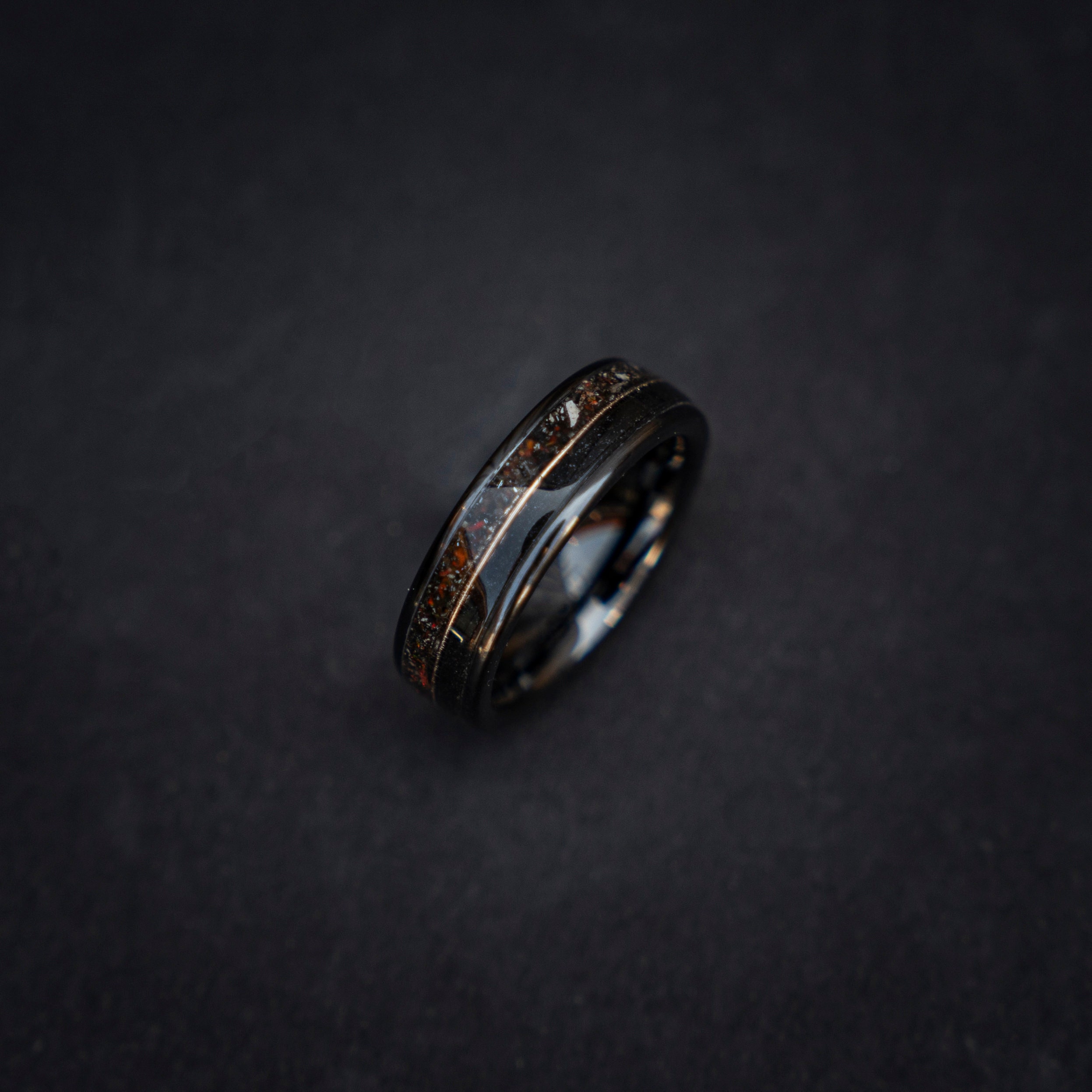 Custom Made Meteorite Ring – By Windestal