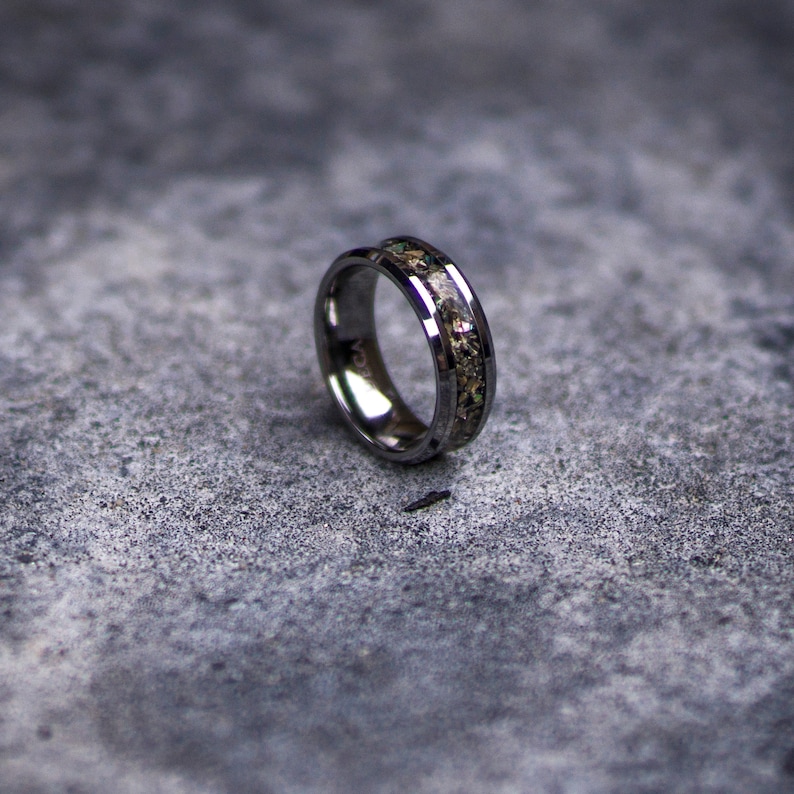 bague homme tungstene abalone bague homme tungstene abalone