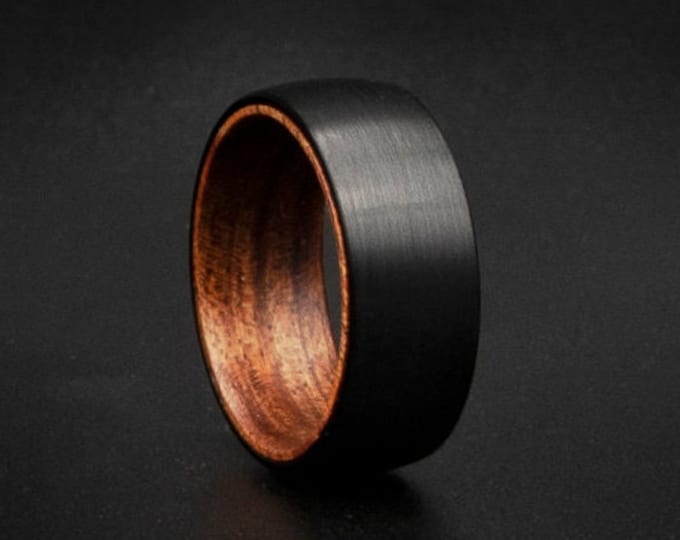 Black tungsten ring, cheap ring, deer antler ring, Cheap wedding ring, unique wedding band, couple ring, cheap jewelry, , cool man, bone,