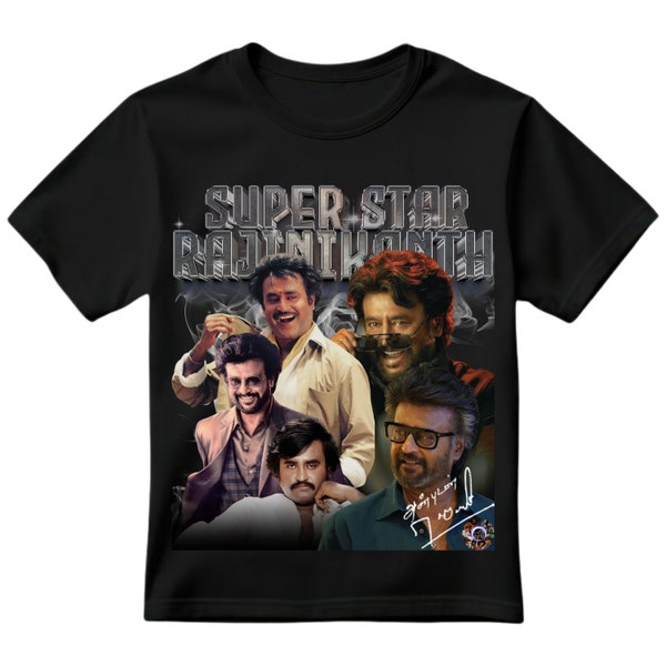 Rajinikanth Unisex T-Shirt| Rajinikanth Fans T-shirt | Tamil movie| Tamil t shirt | Rajinikanth t shirt