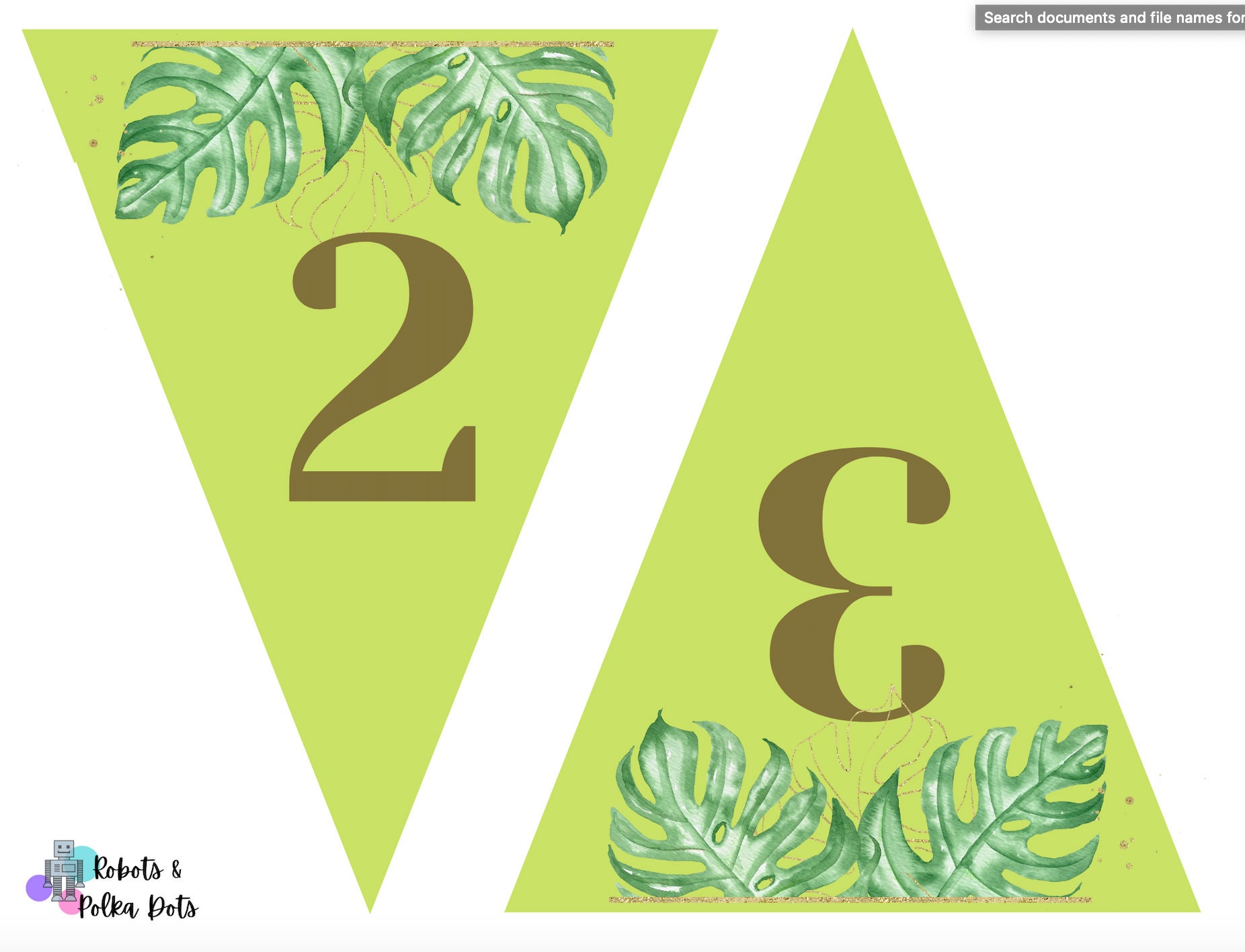 Jungle Banner Download | Etsy