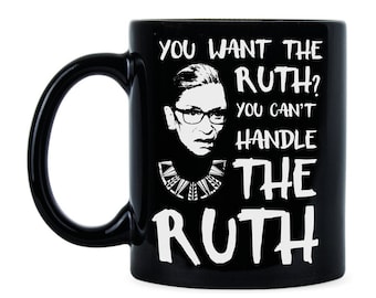 Ruth Bader Ginsburg RBG Mug RBG Supreme Court Feminist Mug I Dissent