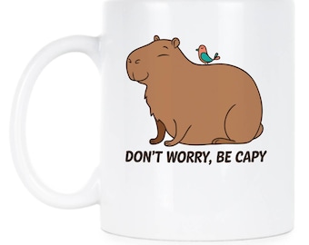 Capybara Coffee Mug: Funny Animal Pun, Exotic Pet Lover Gift