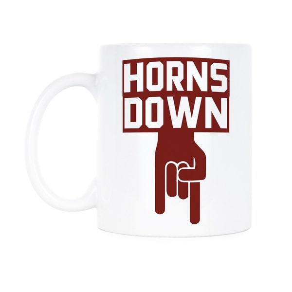 Horns Down Etsy