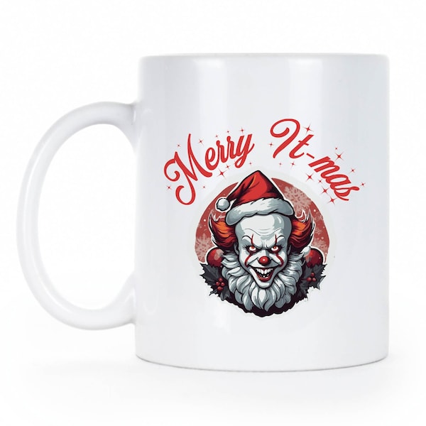 Pennywise Christmas Derry Maine Pennywise Cup Pennywise Mug Horror Christmas Loser Club