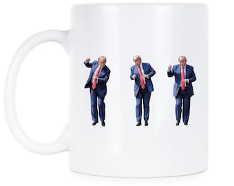 Funny Donald Trump Dance Coffee Mug Gift for Supporters