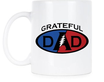 Grateful Dad Mug - Deadhead Jam Band Gift for Music Lovers