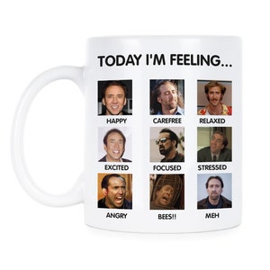 Nicolas Cage Nic Cage Nick Cage Nicolas Cage Mug