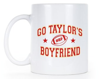 Caneca do namorado da Taylor, Travis Kelce - Presente perfeito para fãs