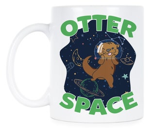 Otter Mug Otter Space Otter Gift Otter Gifts