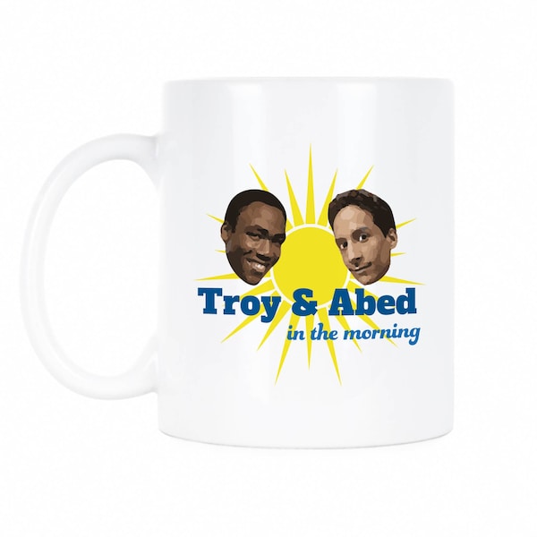 Troy und Abed in the Morning Gemeinschaftstasse Greendale