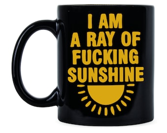 Ray of Sunshine I Am A Ray of Fucking Sunshine Ray of Sunshine Mug