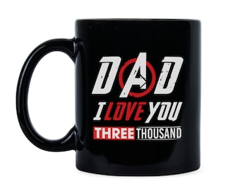 Dad I Love You 3000 Dad Superhero Dad Three Thousand