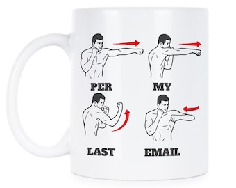 Per My Last Email Mug – Funny Coworker Gift, Passive Aggressive Office Coffee Cup, Work From Home Desk Mug