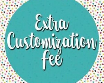 Tarifa de personalización