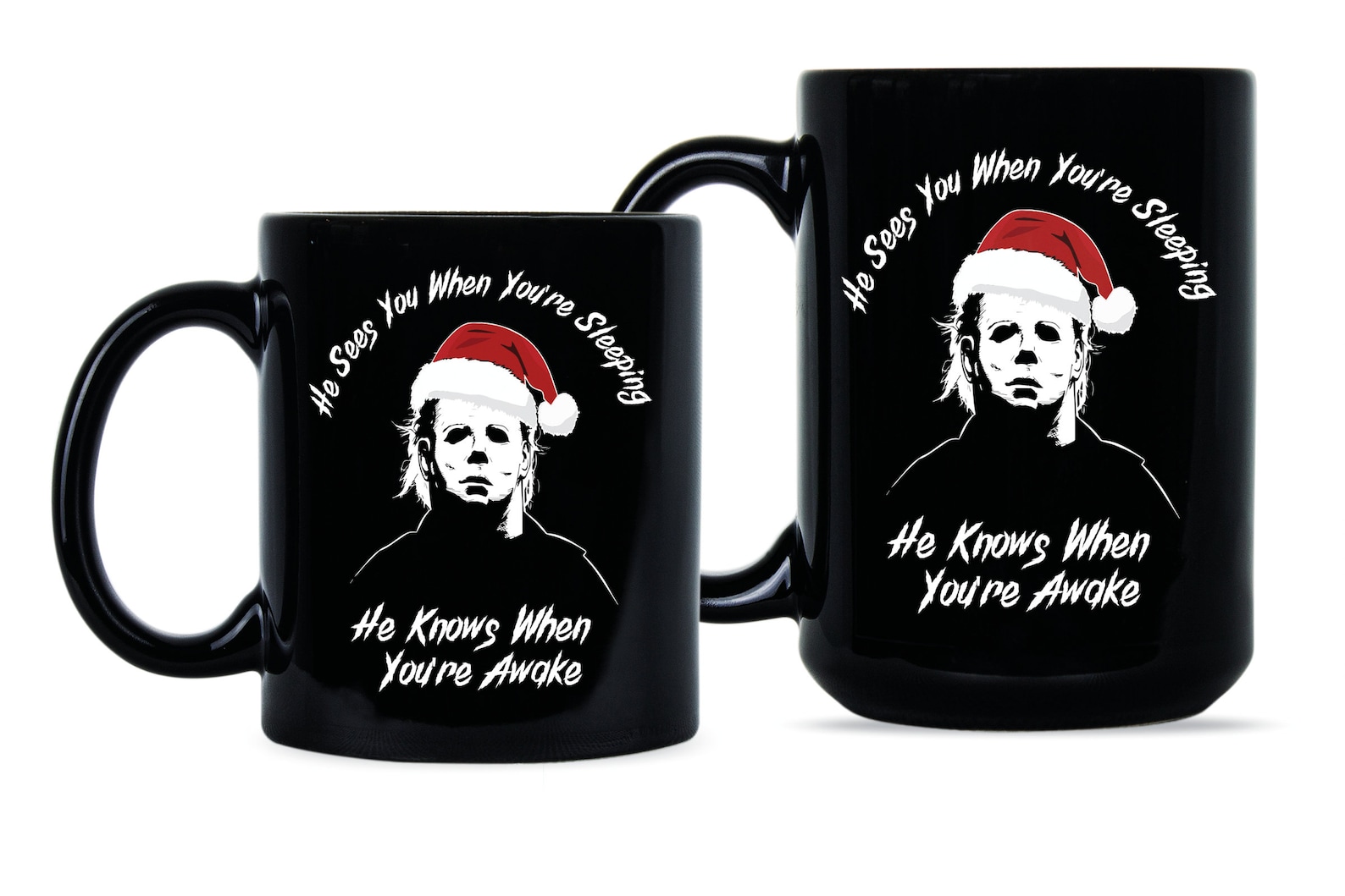 Michael Myers Christmas Michael Myers Mug Horror Christmas Etsy