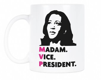 Senhora Vice-Presidente Kamala Harris Vice-Presidente Kamala Harris Mug Biden Harris