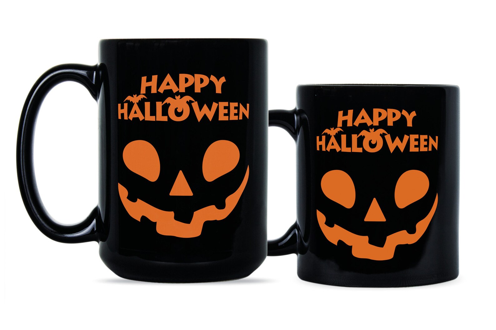 Halloween Coffee Mug Halloween Cup Halloween Coffee Happy Etsy