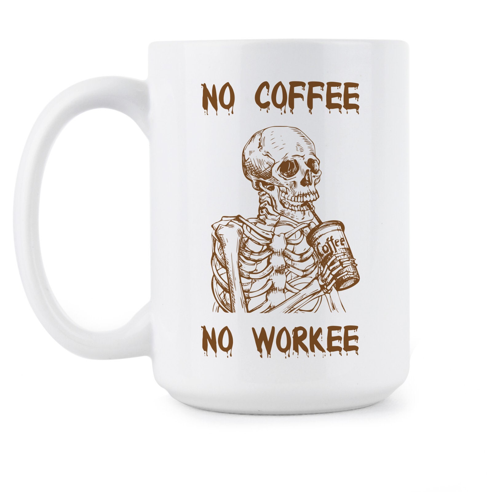 No Coffee No Workee Funny Coffee Mug Coffee Lover Gift Coworker Gift - Etsy