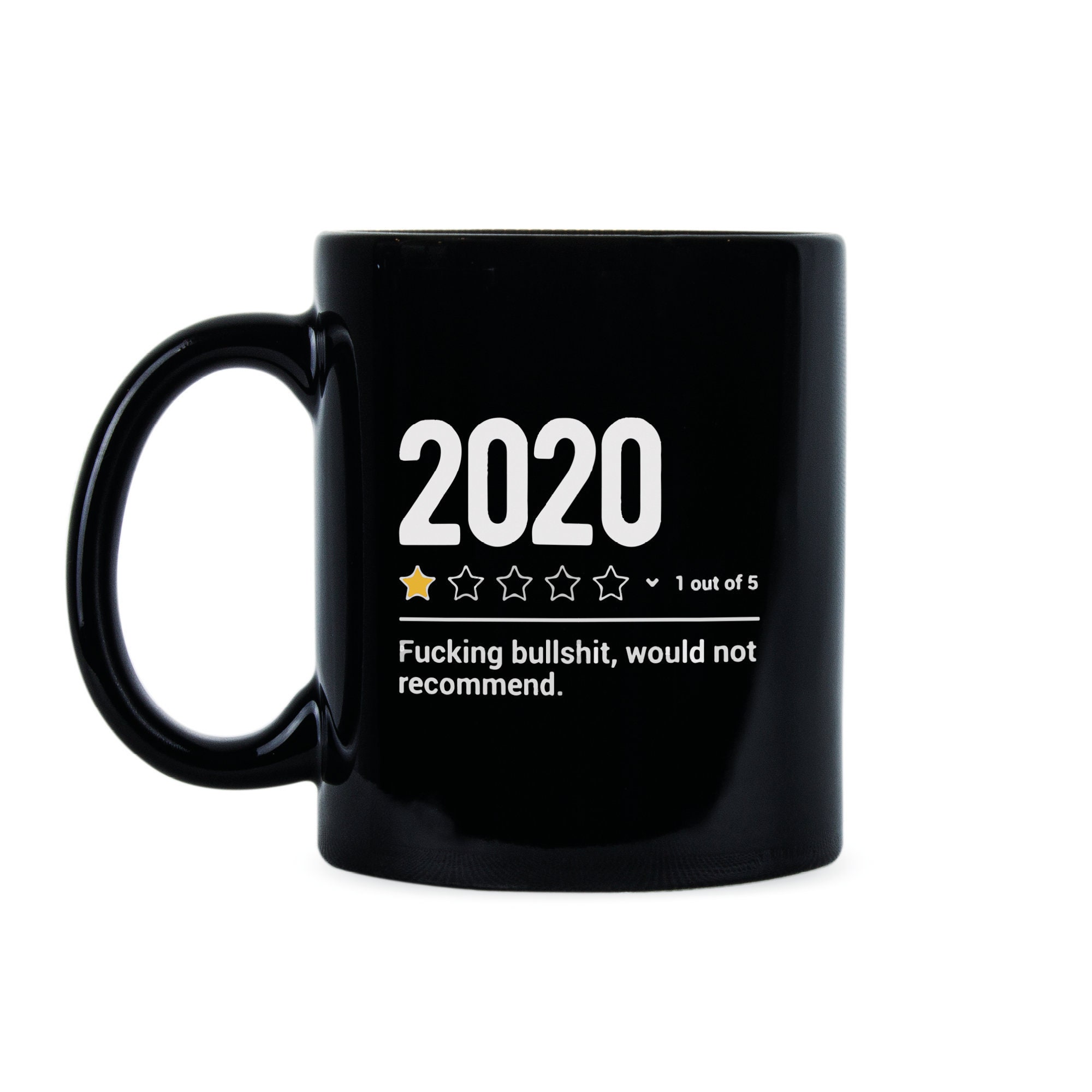 2020 One Star 2020 Review Mug 2020 Mug Zero Stars - Etsy