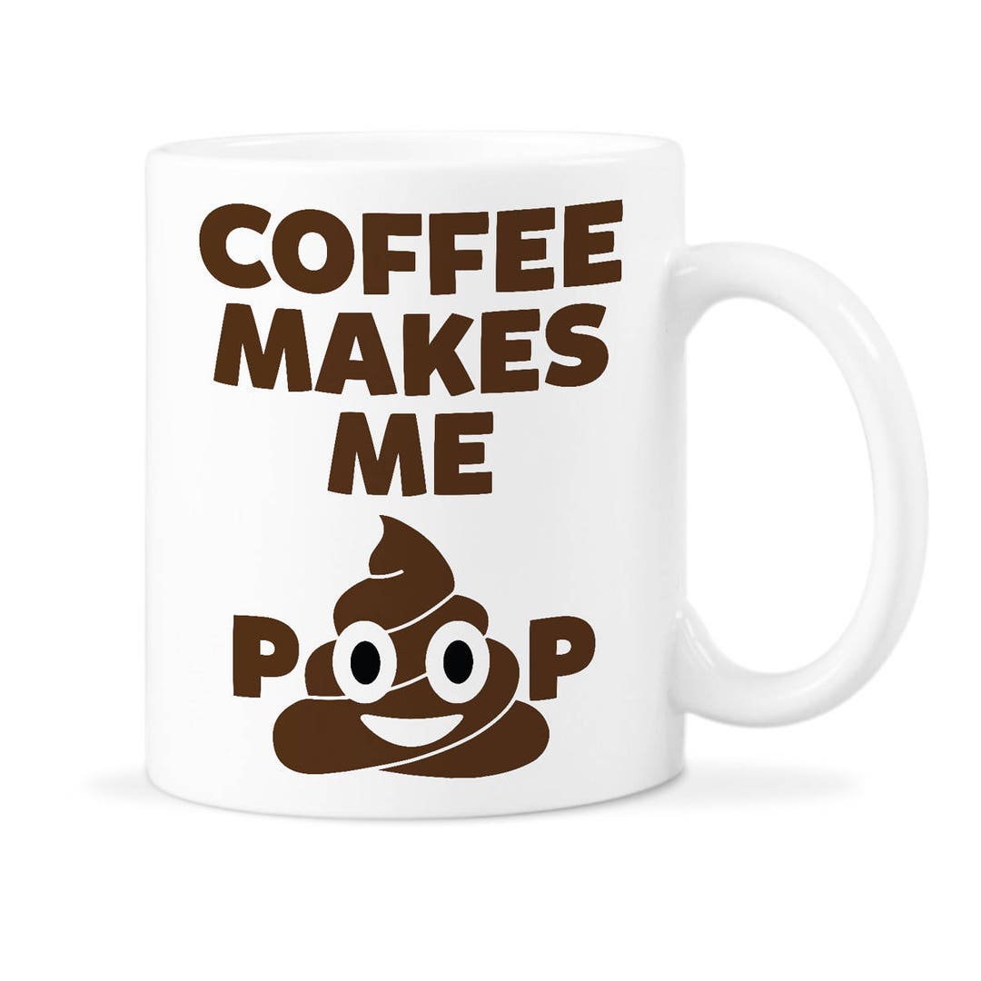 Shhh Poop Mug Poop Gag Gift Coffee Poop Mug Poop Mug Gift Etsy
