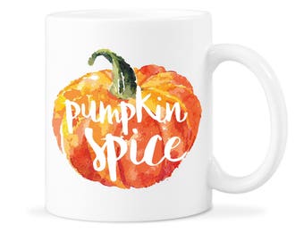 Pumpkin Mug Pumpkin Spice Mug Pumpkin Spice Cup Fall Coffee Mug Autumn Coffee Mug Pumpkin Spice Latte