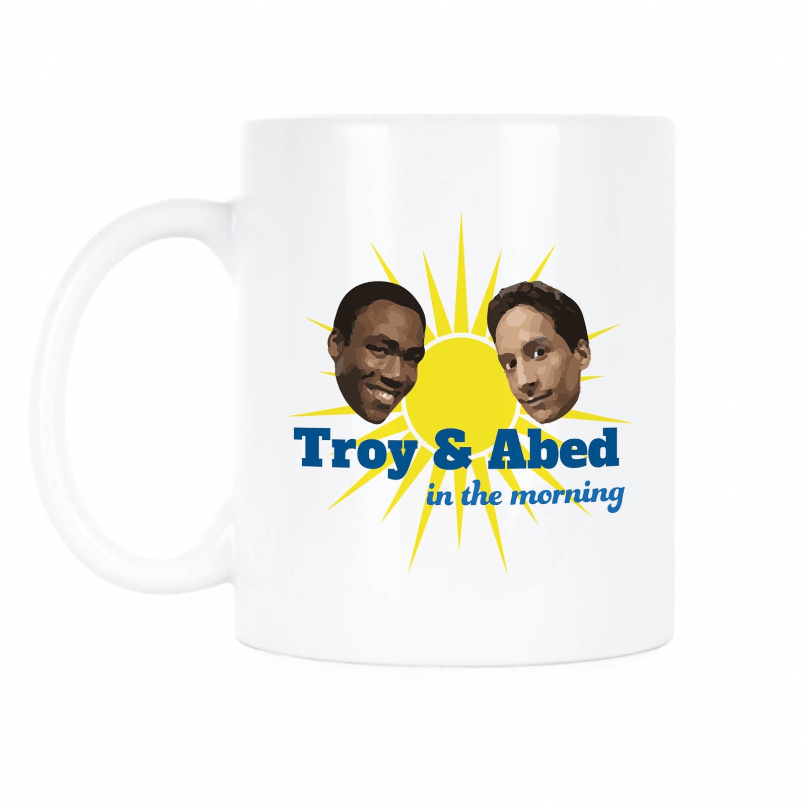 Troy and Abed in the Morning Community Mug Greendale