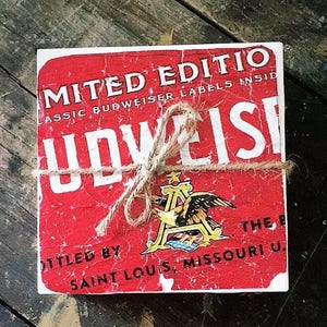 Custom coasters, Man gift, Friend gift, Beer drinker gift, Boyfriend gift, Dorm decor, College decor, College coasters