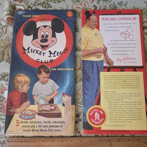 Mickey Mouse Club 1950s - Etsy
