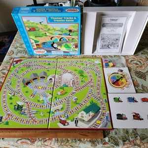 Vintage Thomas and Friends Thomas Tracks and Trestles Game by BriarPatch 2003 NEW