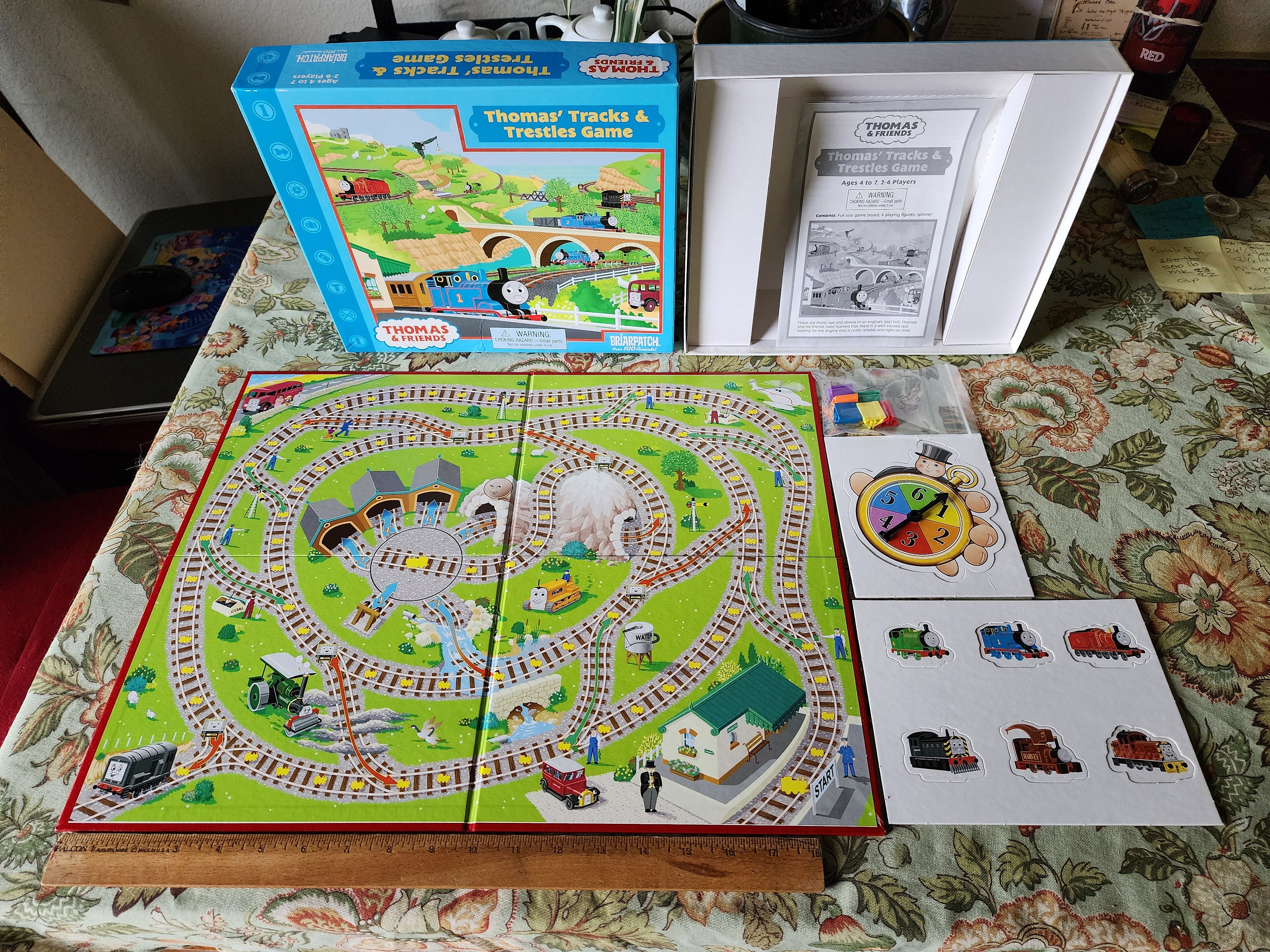 Thomas and Friends Great Race Game COMPLETE Briarpatch 2007 Trains