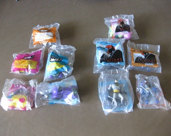 Batman McDonalds Happy Meal Toys 1991 and 1993 Sealed