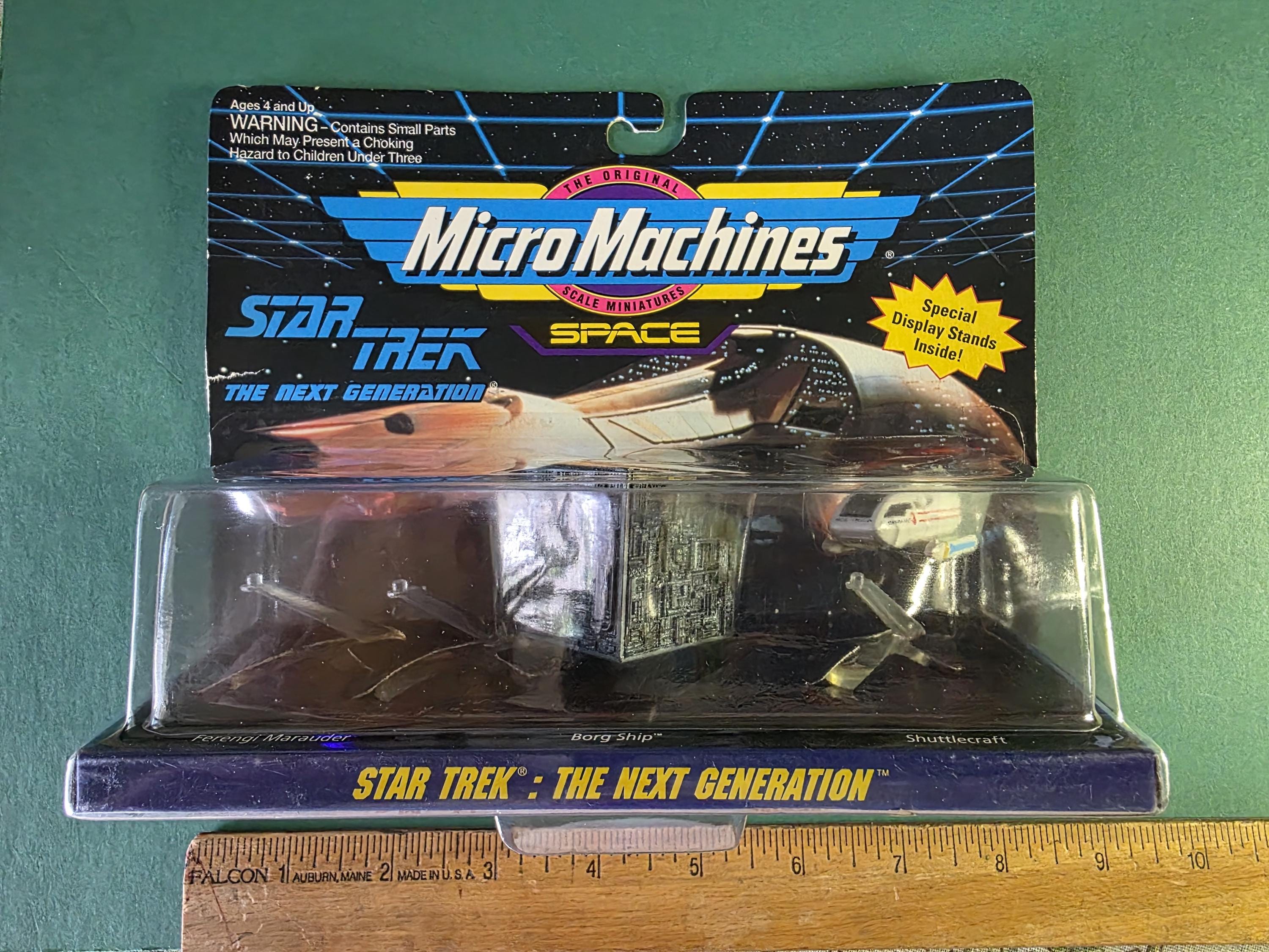 Lot De 4 Blisters Vintages Micro Machines Star Trek - Neufs Et Scellés