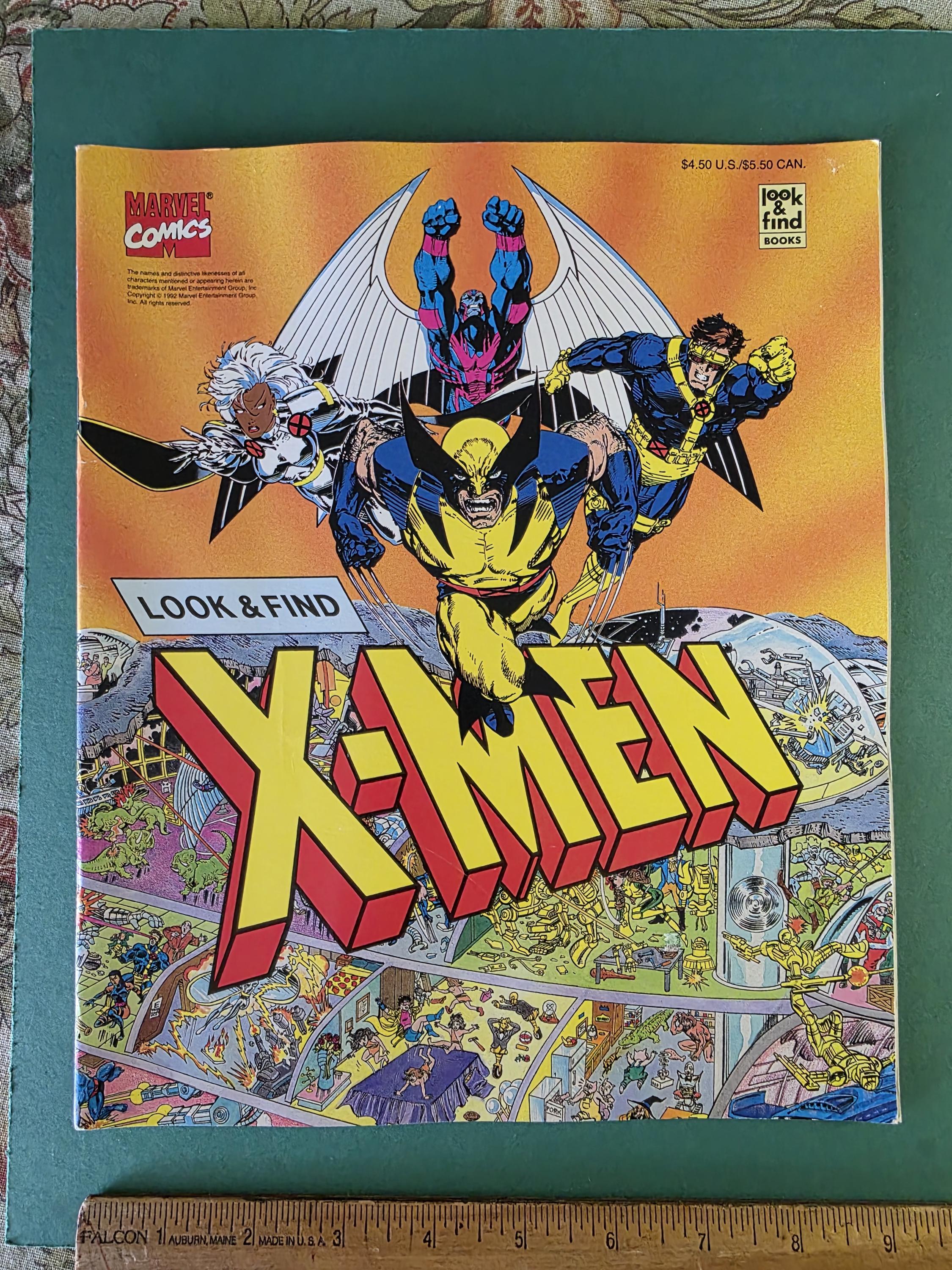 Vintage Marvel X-men Wolverine Storm Cyclops Beast Rogue Look and
