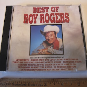 Vintage Best of Roy Rogers King of the Cowboys Western Music CD 1990 CURB Records Used