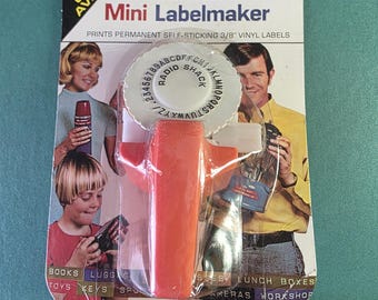 Vintage DYMO-MITE Tapewriter Model M-33 Label Maker Chrome