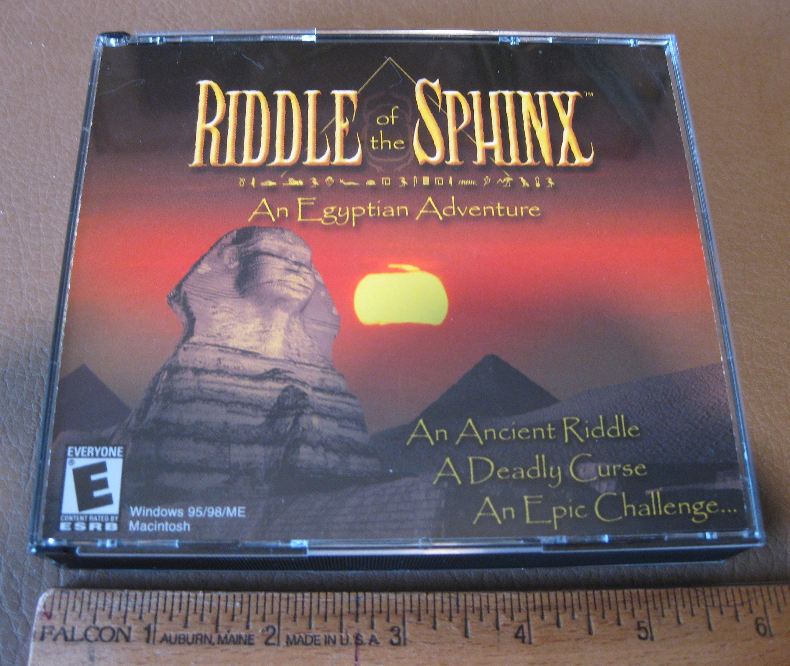 Riddle of the Sphinx an Egyptian Adventure PC Cd-rom Video
