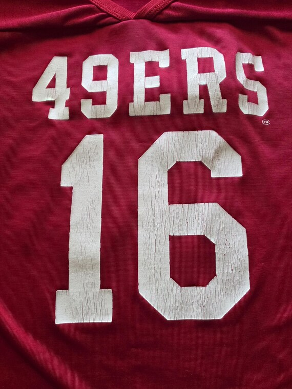 Vintage SF Niners Joe Montana #16 Jersey Rawlings Adult Large USA